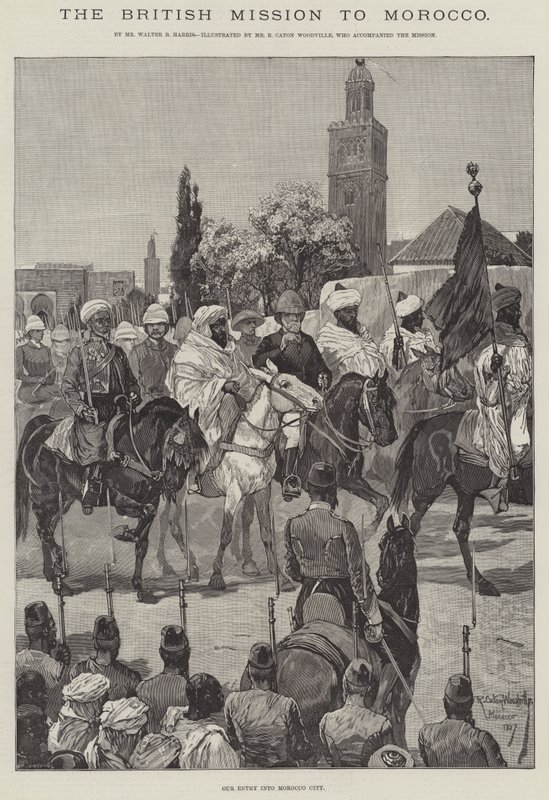 A brit marokkói misszió alkotó: Richard Caton Woodville junior