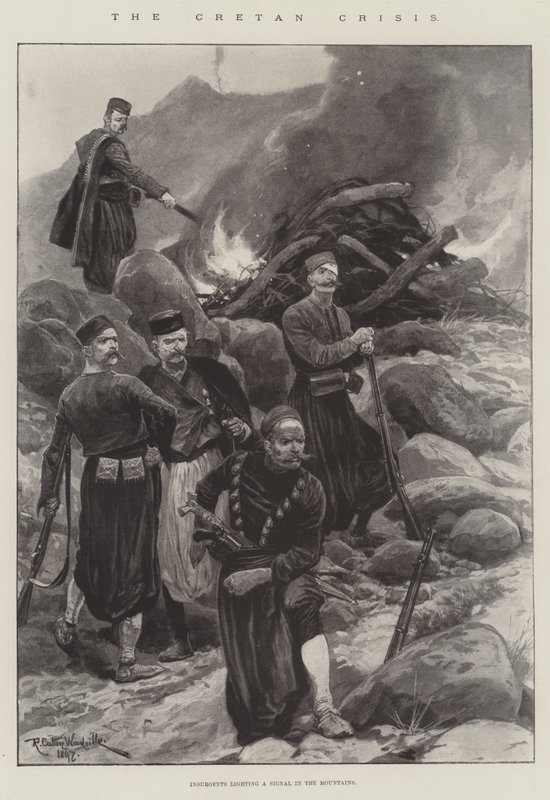 A krétai válság alkotó: Richard Caton Woodville junior