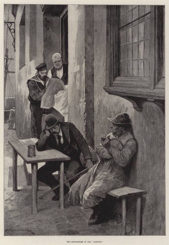 Leírás a Közlönyben alkotó: Richard Caton Woodville junior