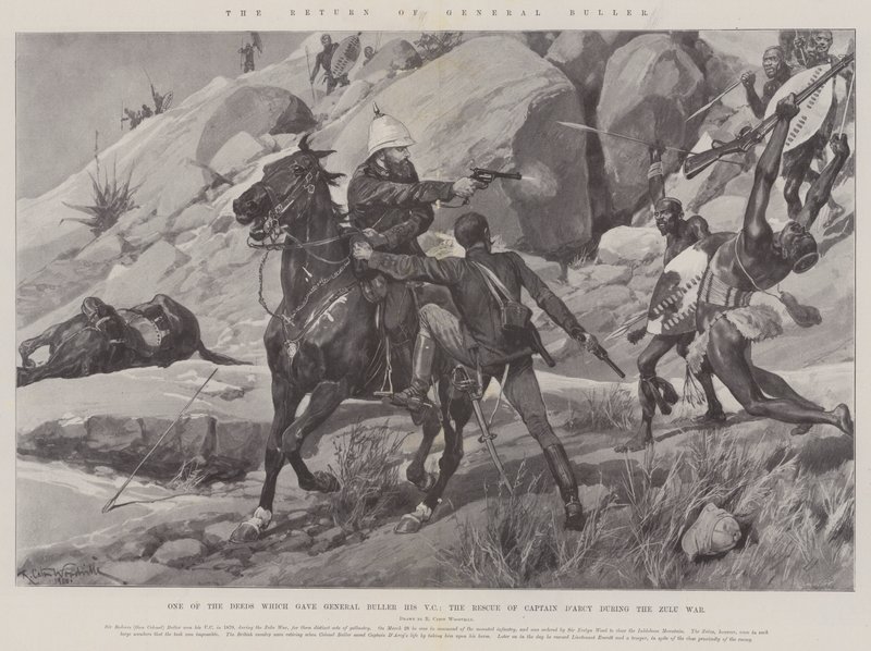 Buller tábornok visszatérése alkotó: Richard Caton Woodville junior