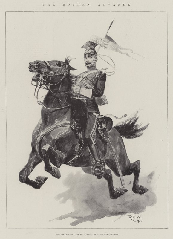 A Soudan Advance alkotó: Richard Caton Woodville junior