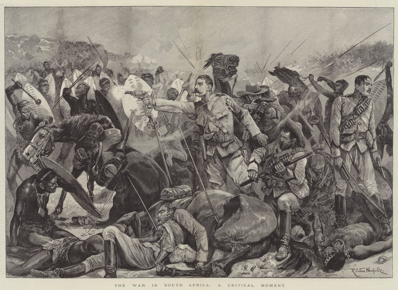 A dél-afrikai háború, egy kritikus pillanat alkotó: Richard Caton Woodville junior