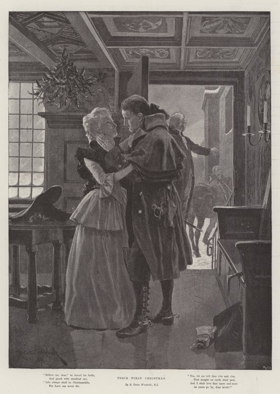Első karácsonyuk alkotó: Richard Caton Woodville junior