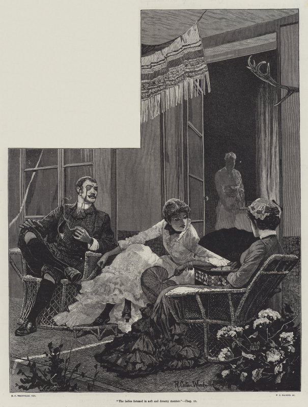 Házasok voltak, Walter Besant és James Rice alkotó: Richard Caton Woodville junior