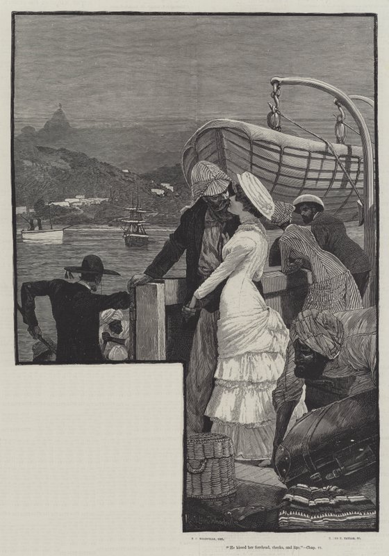 Házasok voltak, Walter Besant és James Rice alkotó: Richard Caton Woodville junior