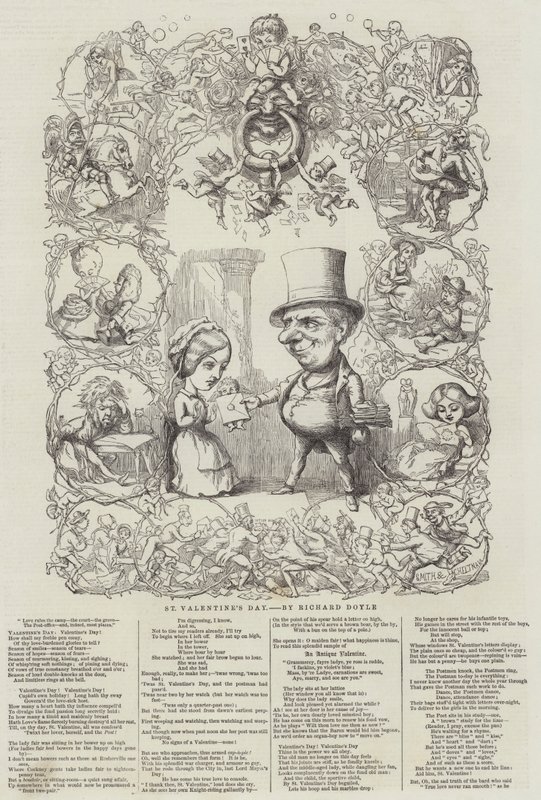 Valentin nap alkotó: Richard Doyle