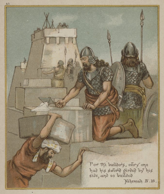 Építők, mindenki kardjával az oldalán alkotó: Richard Andre