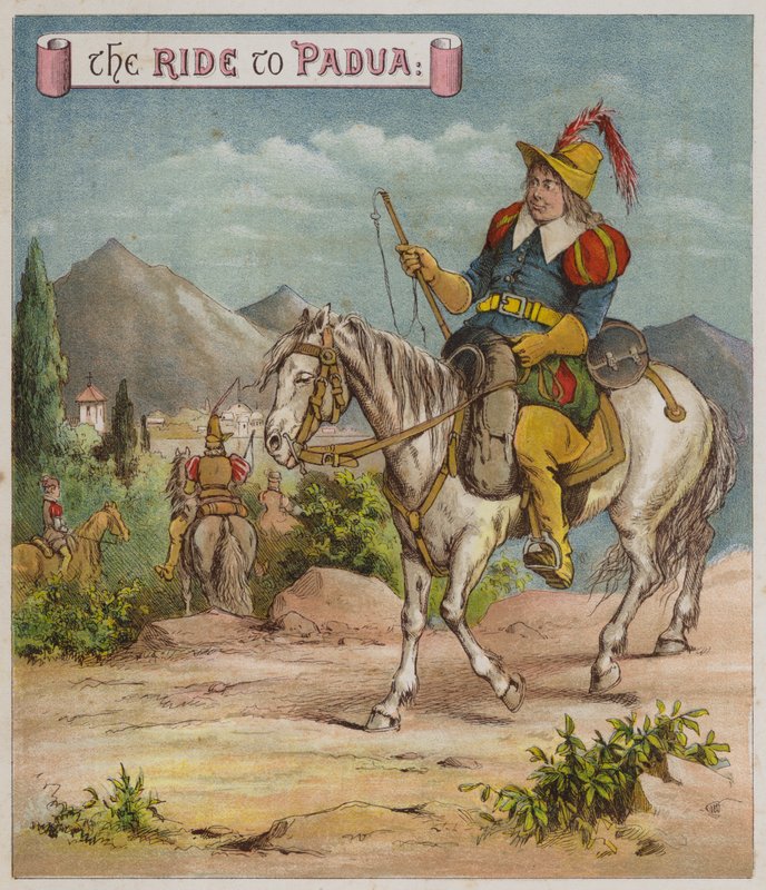 Illusztráció: A cickány megszelídítése (chromolitho) alkotó: Richard Andre