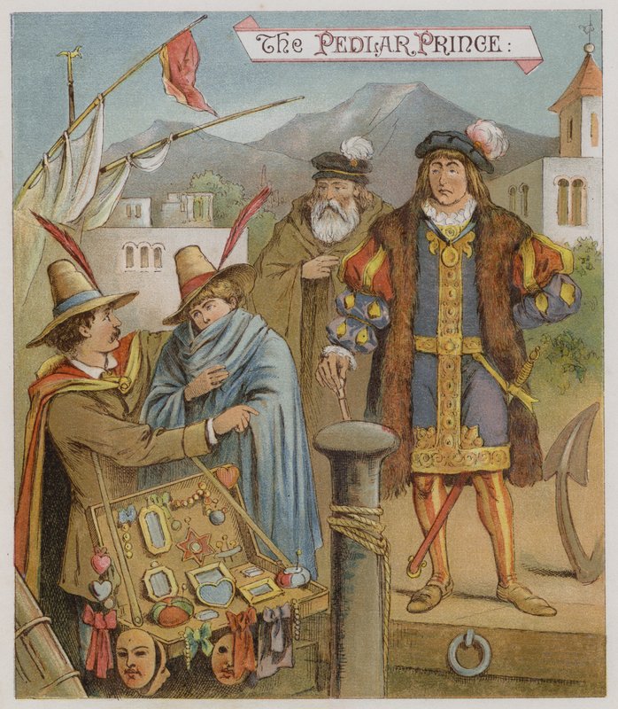 Illusztráció a Téli meséhez (chromolitho) alkotó: Richard Andre