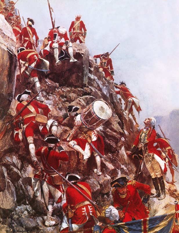 Ábrahám magaslatainak skálázása alkotó: Richard Caton Woodville