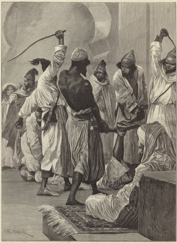 Reggeli "szórakozás" a Kasbah-ban alkotó: Richard Caton Woodville junior