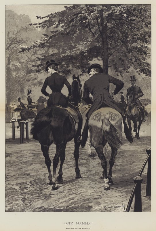 Kérdezd meg anyát alkotó: Richard Caton Woodville junior