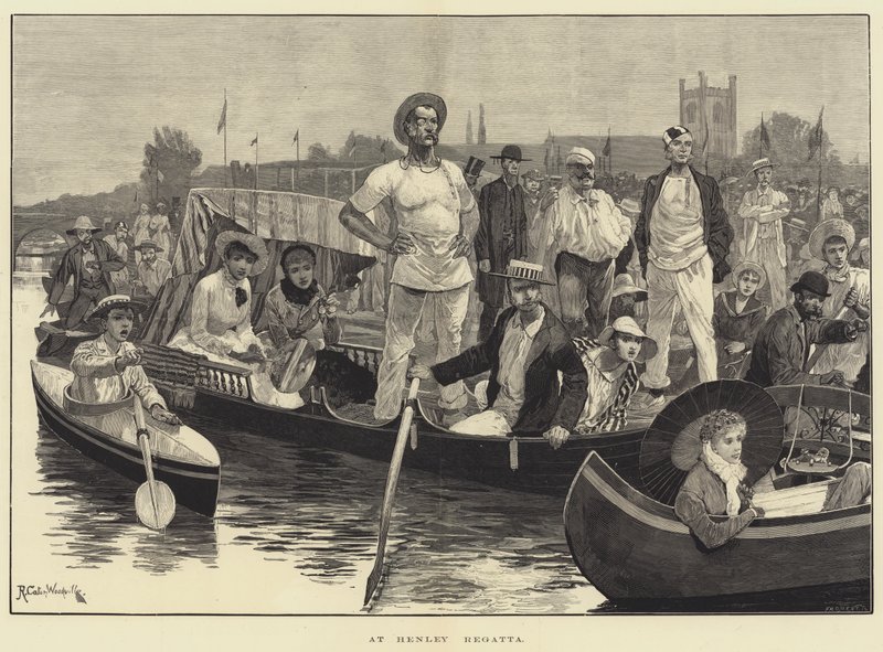 A Henley Regattán alkotó: Richard Caton Woodville junior