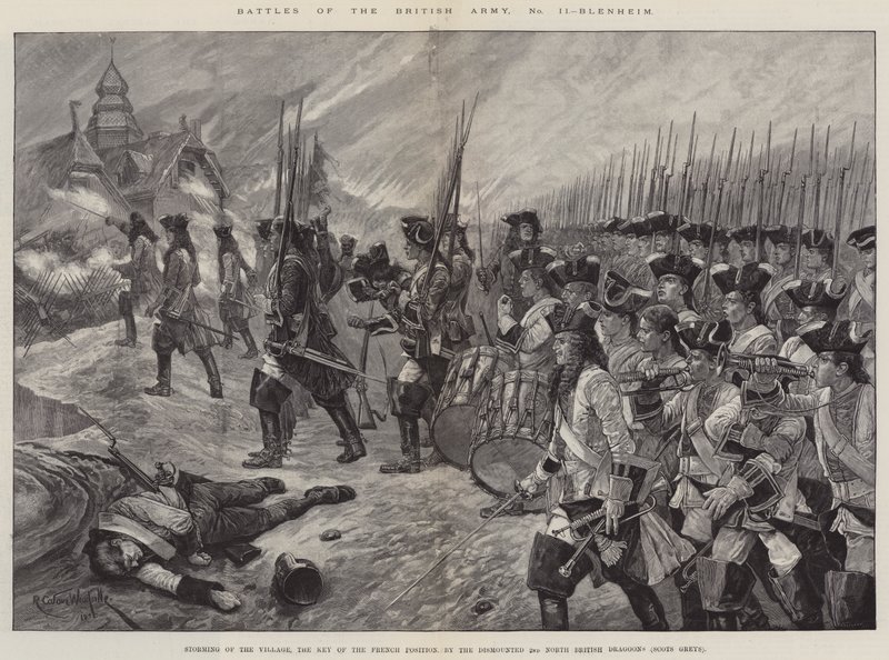 A brit hadsereg csatái, Blenheim alkotó: Richard Caton Woodville junior