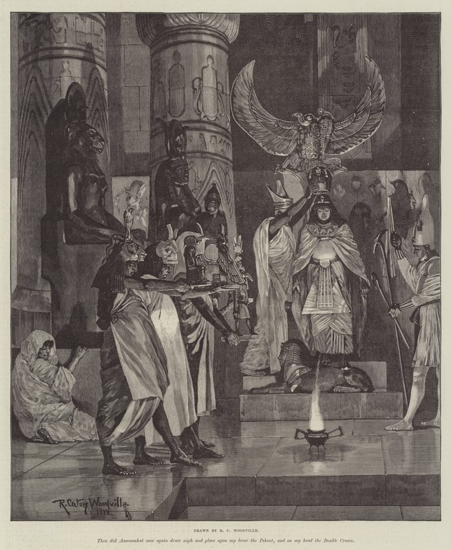 Kleopátra, H Rider Haggard alkotó: Richard Caton Woodville junior