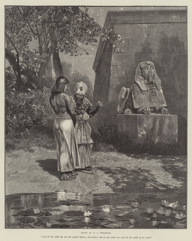 Kleopátra, írta H Rider Haggard alkotó: Richard Caton Woodville junior