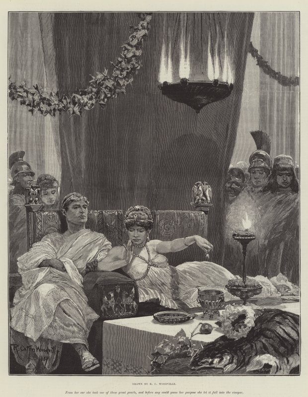 Kleopátra, H Rider Haggard alkotó: Richard Caton Woodville junior