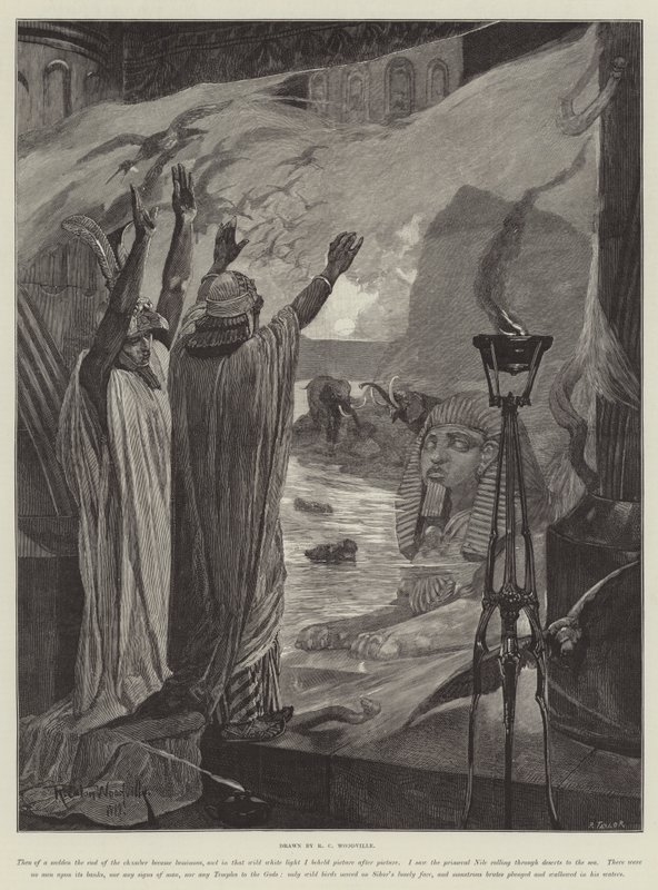 Kleopátra, H Rider Haggard alkotó: Richard Caton Woodville junior