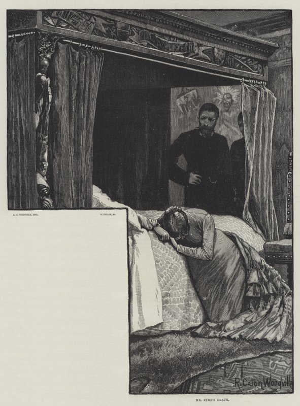 Eyre felmentése, Helen Mathers alkotó: Richard Caton Woodville junior