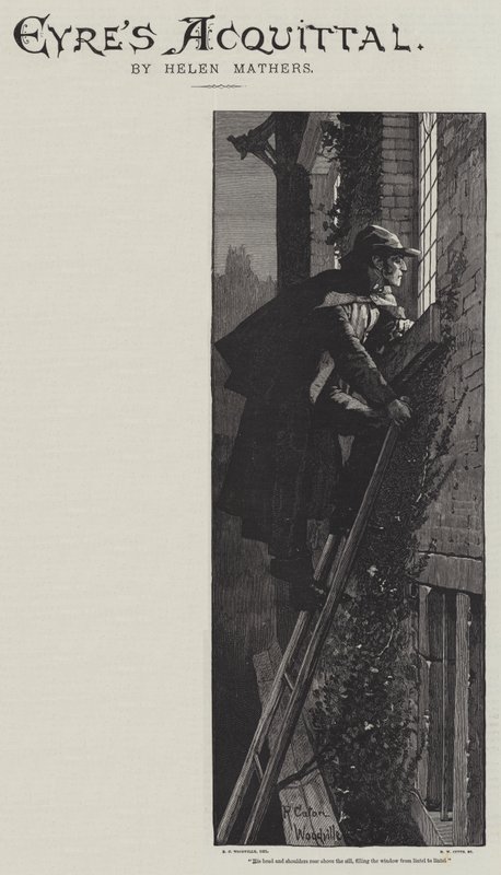 Eyre felmentése, Helen Mathers alkotó: Richard Caton Woodville junior