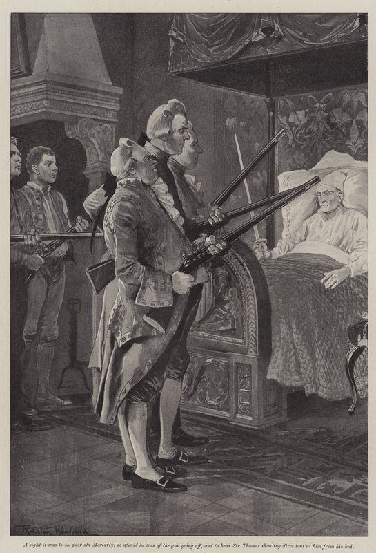 Illusztráció A Birodalom ezredeséhez, Emily Lawless alkotó: Richard Caton Woodville junior