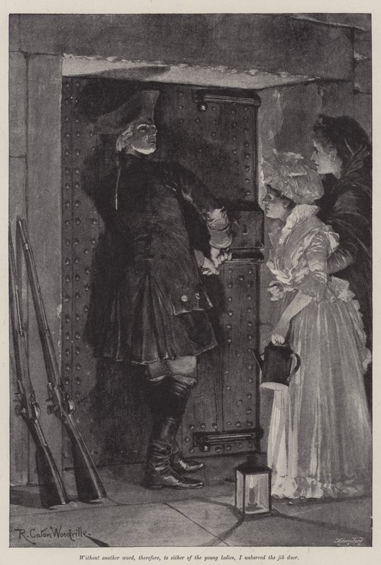 Illusztráció A Birodalom ezredeséhez, Emily Lawless alkotó: Richard Caton Woodville junior