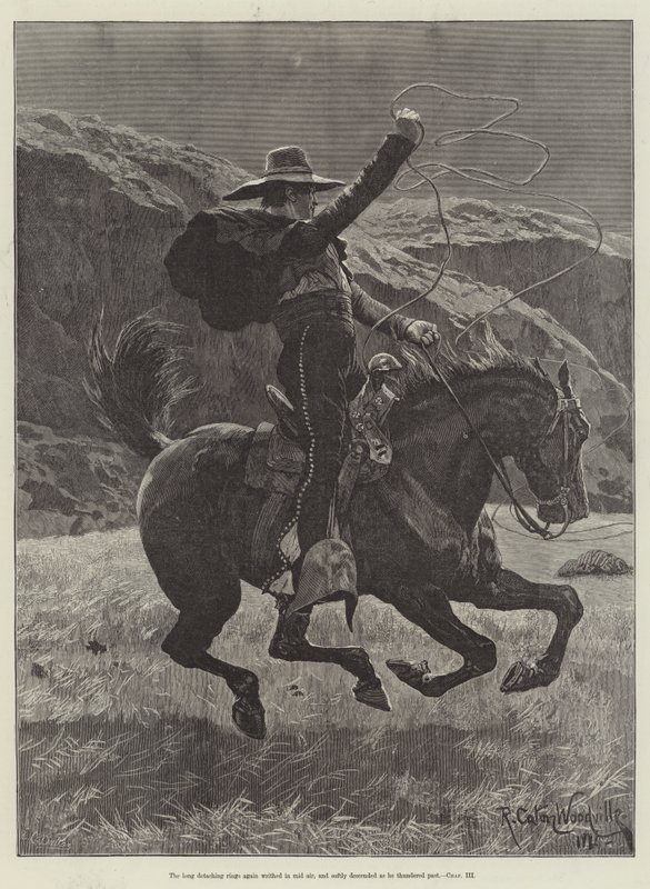 Maruja, szerző: Bret Harte alkotó: Richard Caton Woodville junior