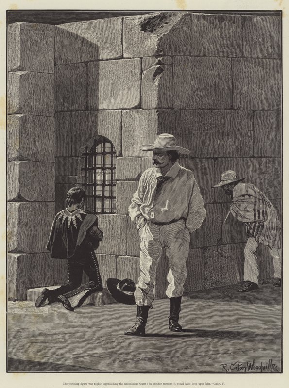 Maruja, szerző: Bret Harte alkotó: Richard Caton Woodville junior