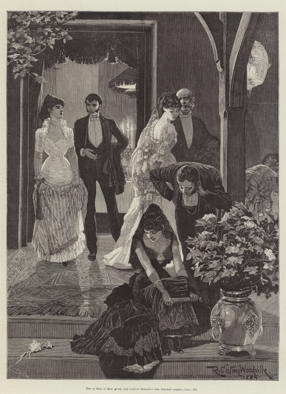 Maruja, szerző: Bret Harte alkotó: Richard Caton Woodville junior
