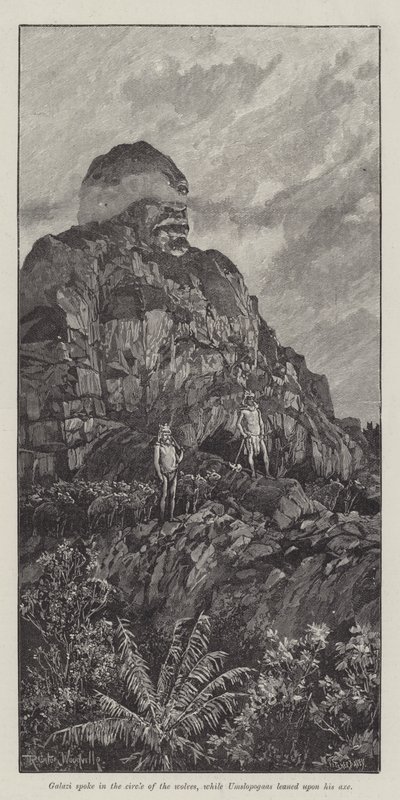 Nada, a liliom, szerző: H Rider Haggard alkotó: Richard Caton Woodville junior