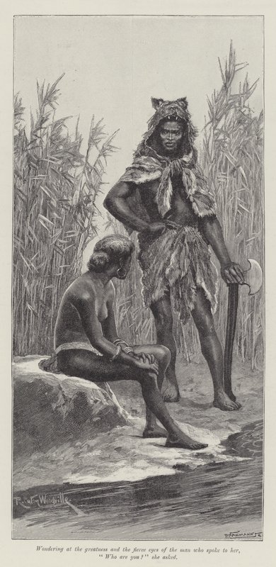 Nada, a liliom, szerző: H Rider Haggard alkotó: Richard Caton Woodville junior