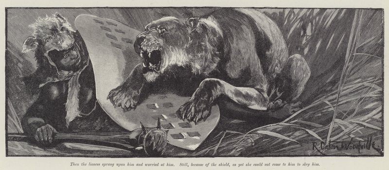 Nada, a liliom, szerző: H Rider Haggard alkotó: Richard Caton Woodville junior