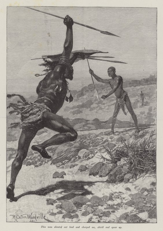Nada, a liliom, szerző: H Rider Haggard alkotó: Richard Caton Woodville junior