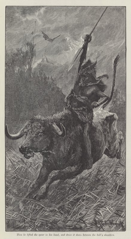 Nada, a liliom, szerző: H Rider Haggard alkotó: Richard Caton Woodville junior
