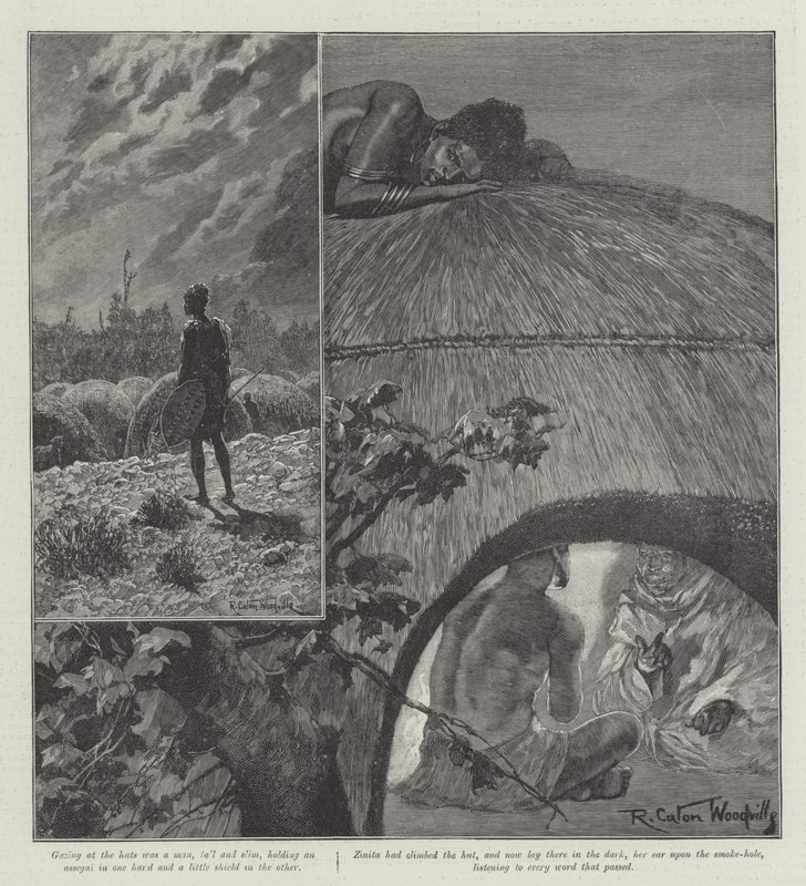 Nada, a liliom, szerző: H Rider Haggard alkotó: Richard Caton Woodville junior