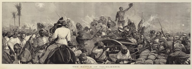 Tel-el-Kebir csata alkotó: Richard Caton Woodville junior