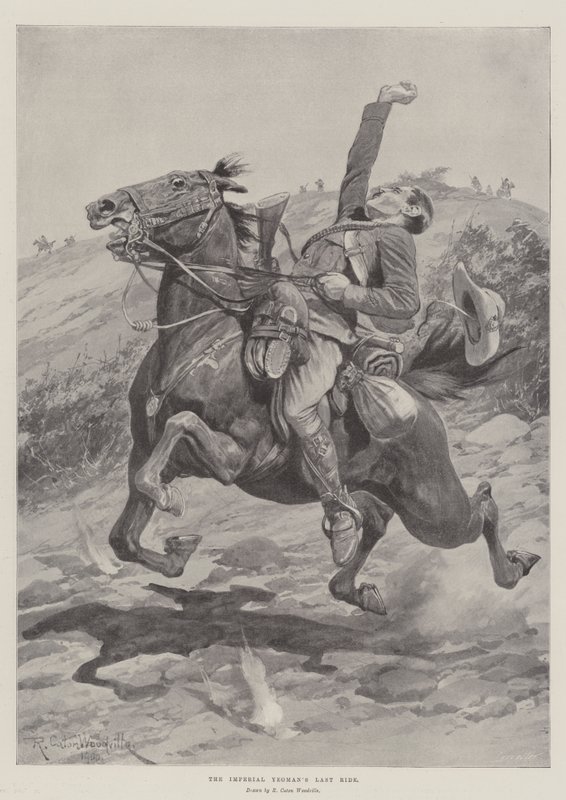 A birodalmi Yeoman utolsó túrája alkotó: Richard Caton Woodville junior