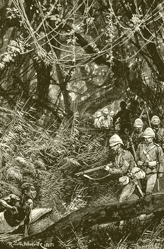 A menetelés a Coomassie-ba alkotó: Richard Caton Woodville junior