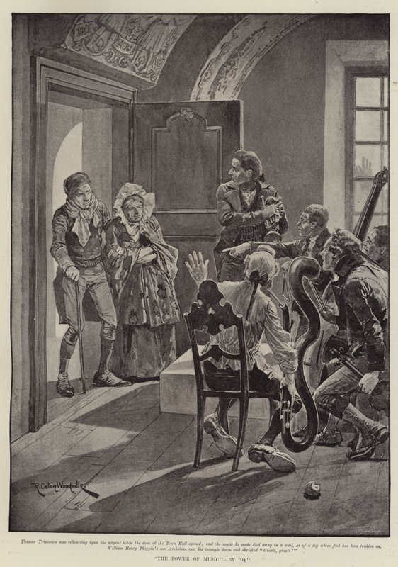 A zene ereje alkotó: Richard Caton Woodville junior