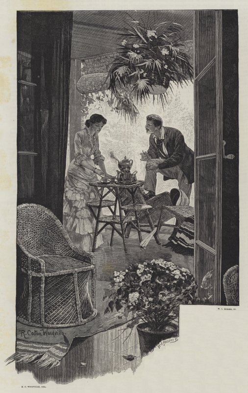 Házasok voltak, Walter Besant és James Rice alkotó: Richard Caton Woodville junior