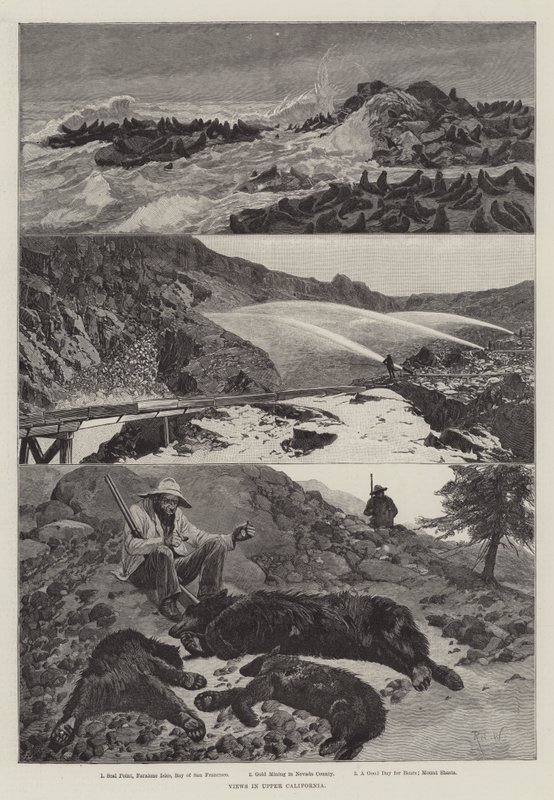 Kilátás Felső-Kaliforniában alkotó: Richard Caton Woodville junior