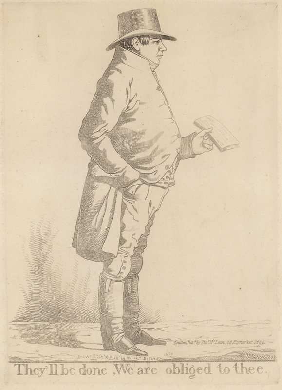 Samuel Gurney; Elvégzik, kötelesek vagyunk neked alkotó: Richard Dighton