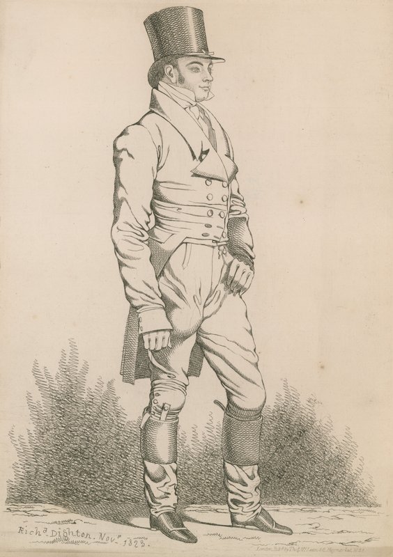 Azonosítatlan úriember alkotó: Richard Dighton