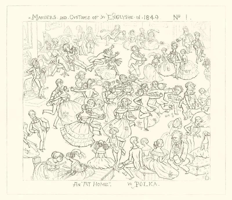 1849, Egy otthon, A Polka alkotó: Richard Doyle