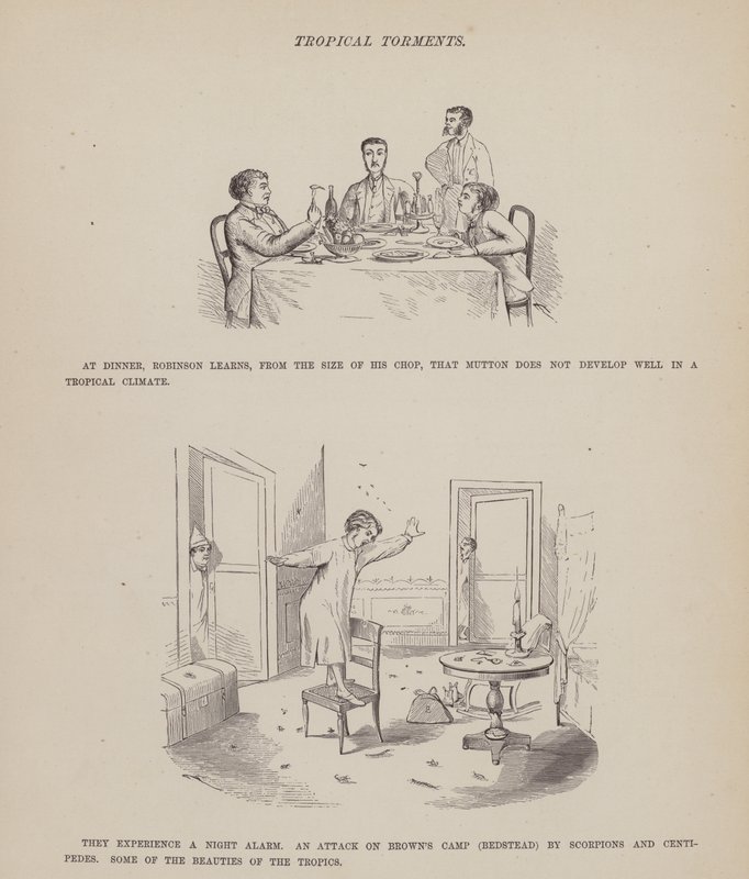 Oldal a Brown, Jones és Robinson urak amerikai körútjából (metszet) alkotó: Richard Doyle