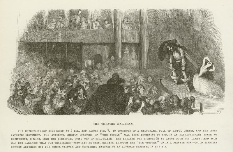 A Malibran Színház alkotó: Richard Doyle