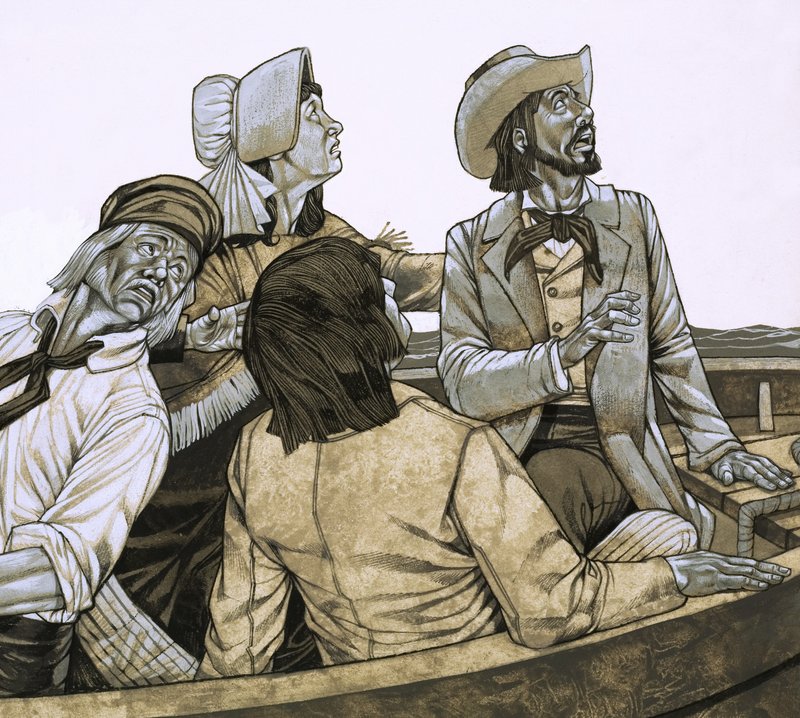 Folk Stories of America: A gloucesteri tengeri kígyó. alkotó: Richard Hook