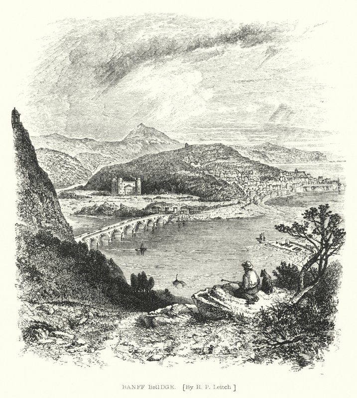 Banff híd (metszet) alkotó: Richard Principal (after) Leitch