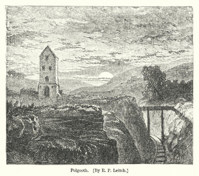 Polgooth (metszet) alkotó: Richard Principal (after) Leitch