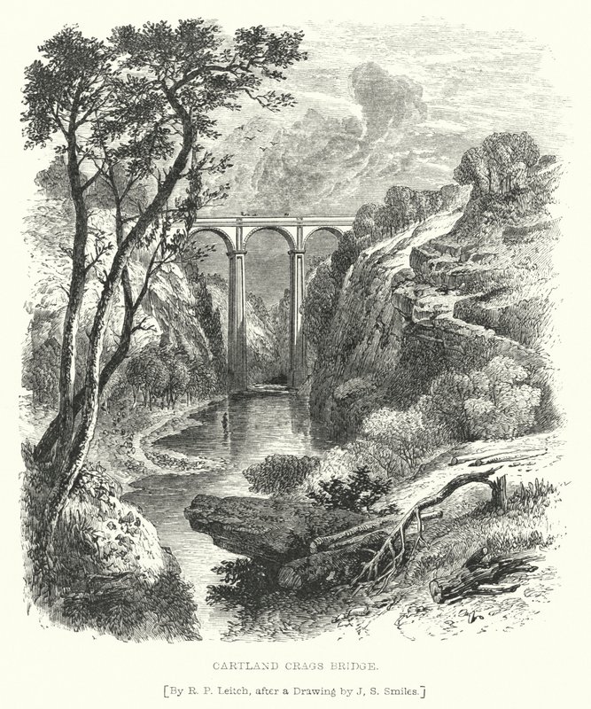 Cartland Crags híd alkotó: Richard Principal Leitch